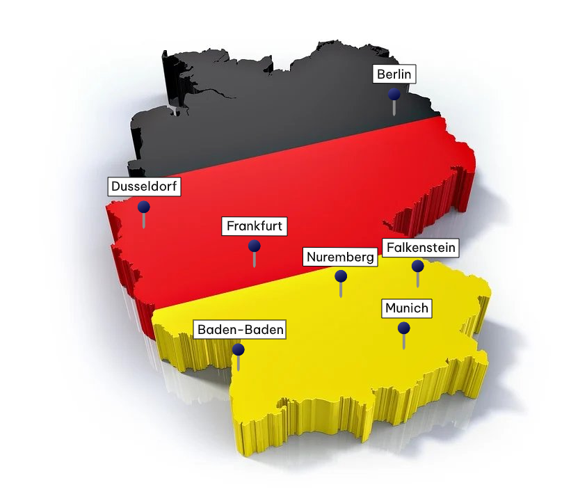 Germany Data Centers Map